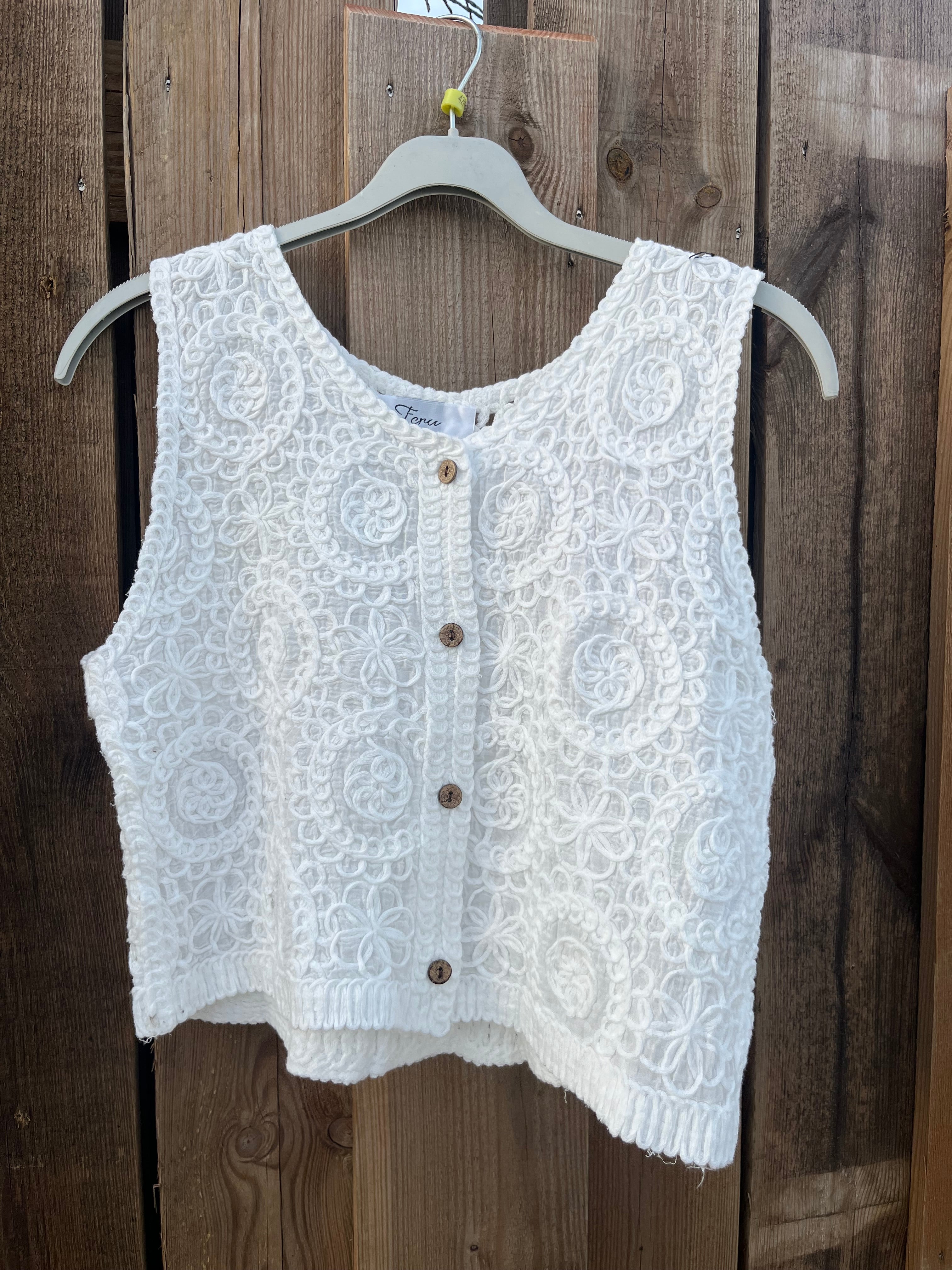 Top en maille