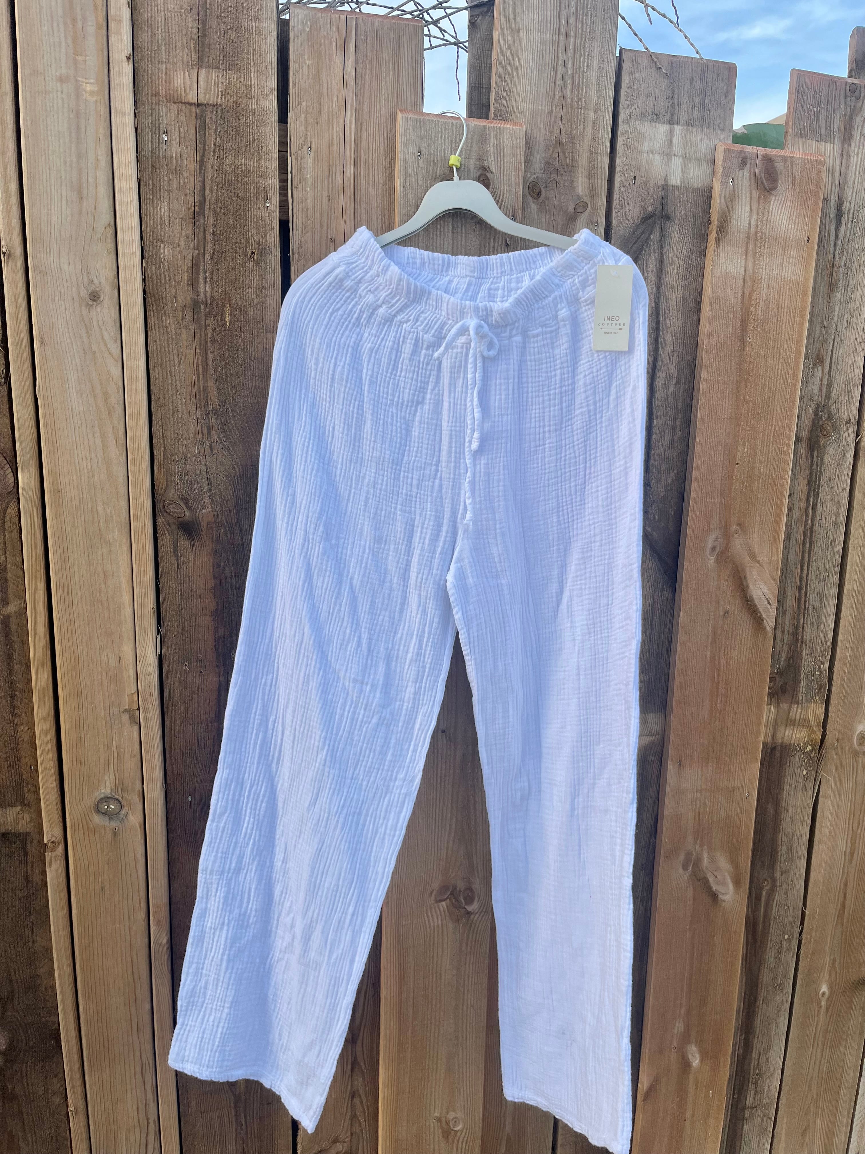 Pantalon blanc